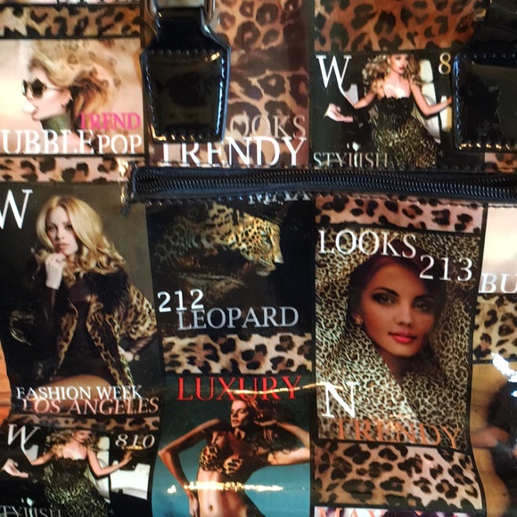 Amazing, unique vintage patent handbag/tote ๐ from the 1980โs! - Picture 15 of 16